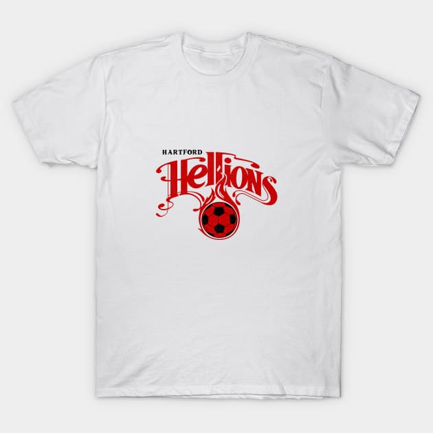 Nostalgic Hartford Hellions Soccer 1981 T-Shirt by LocalZonly